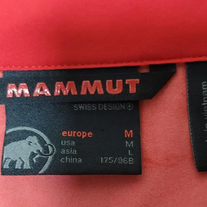 마무트 MAMMUT 춘추 소프테크 등산자켓 남성용 M(95~100)