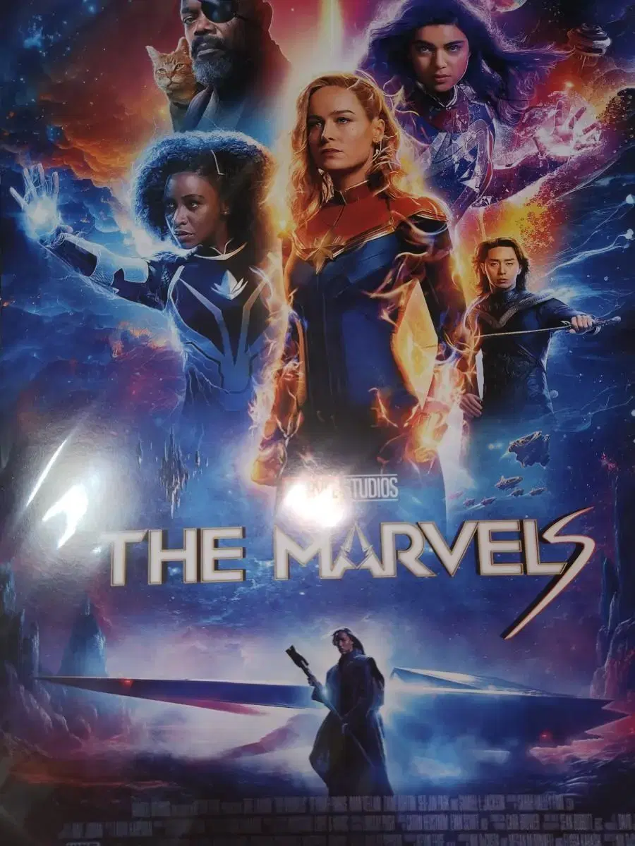 Movie The Marvels Lotte Cinema Poster