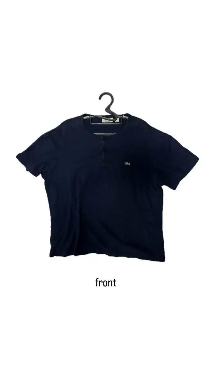 Lacoste Short sleeve / navy / Us 2XL