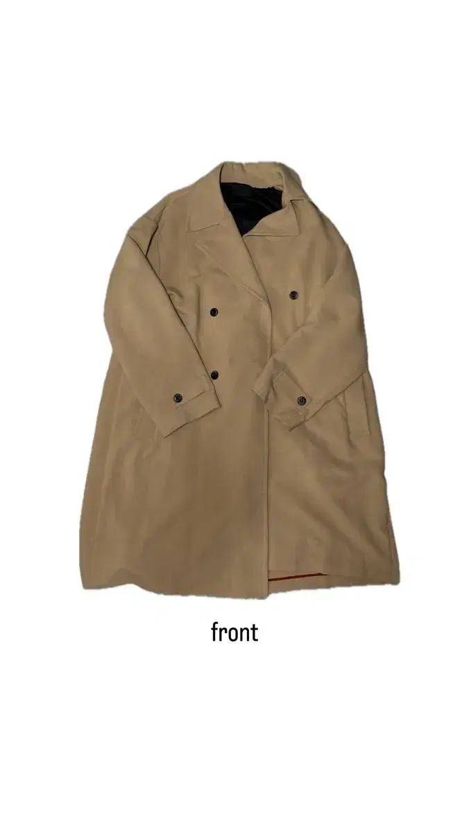 Bucketlist Trench Coat / Beige / Free