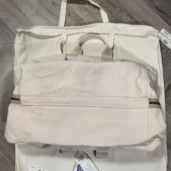 비즈빔 20SS 캔바스 트레블 PLURA BAG