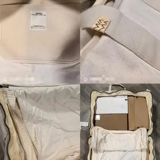 비즈빔 20SS 캔바스 트레블 PLURA BAG