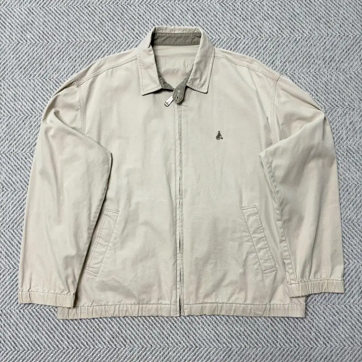 BEANPOLE Beanpole 90s Old School Beige Bomber Bloomers Jacket