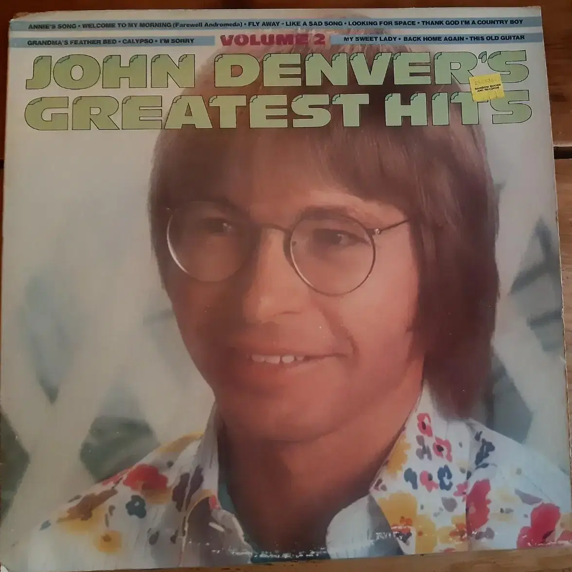 John Denver greatest hits vol.2 원반 lp