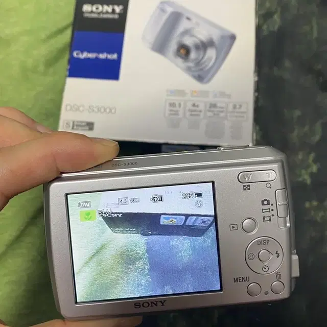 소니 dsc-s3000 사이버샷 디지털카메라