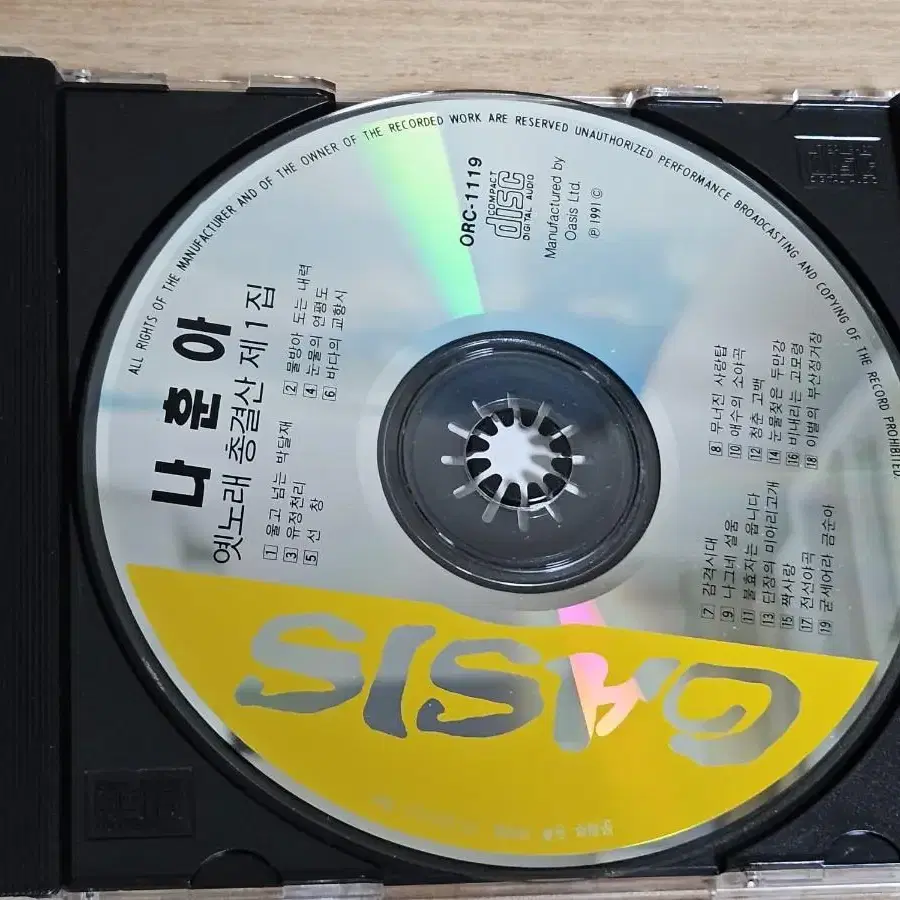 나훈아 - 옛노래 총결산1집 (CD)