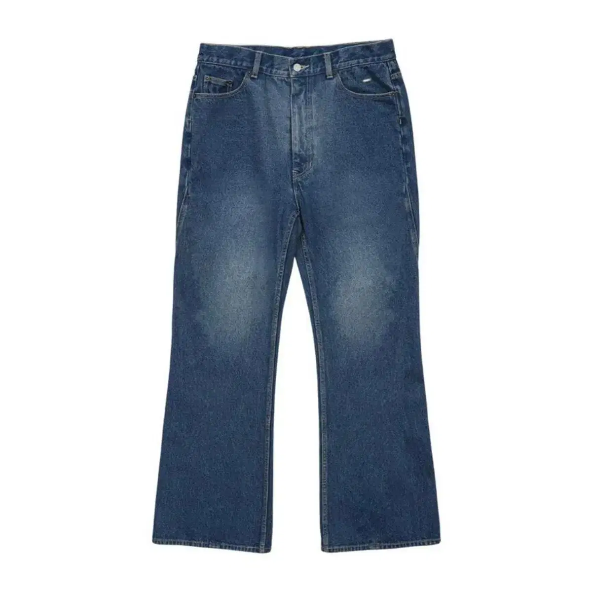 무라 HALOGEN FLARE DENIM PANTS