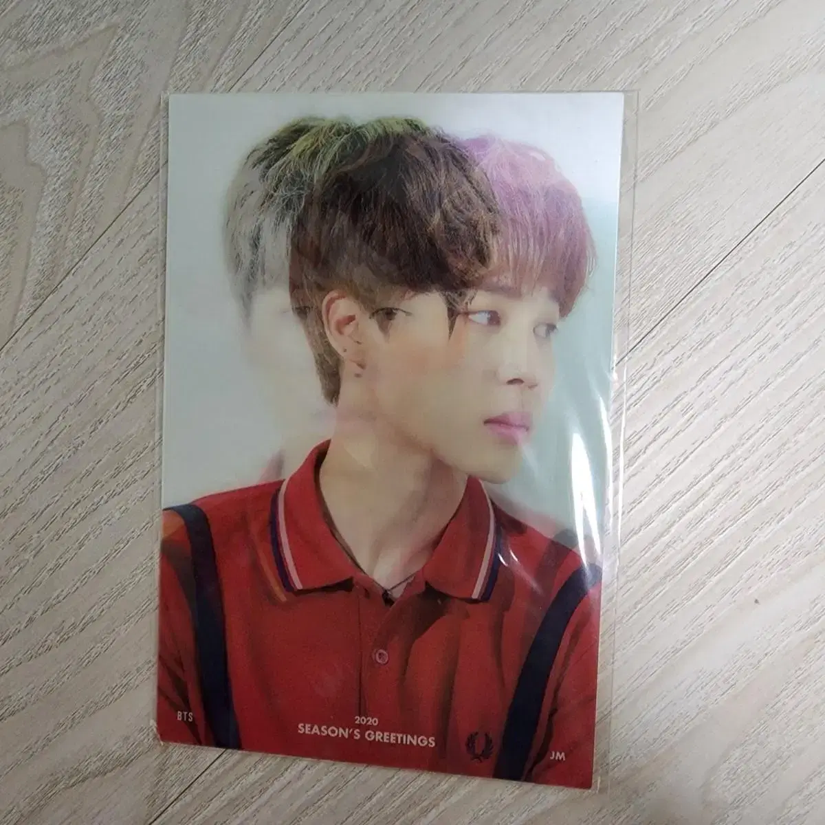 Pulbak) bangtan 2020 season's greetings seasons greetings lenticular Jimin