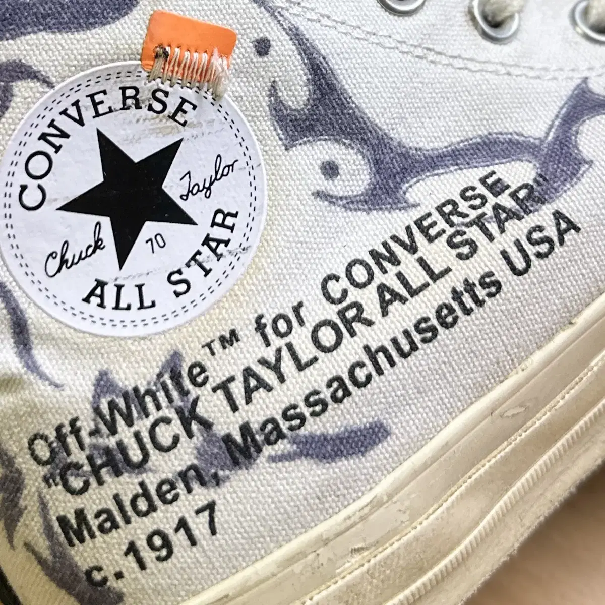 off-white custom converse chuck taylor