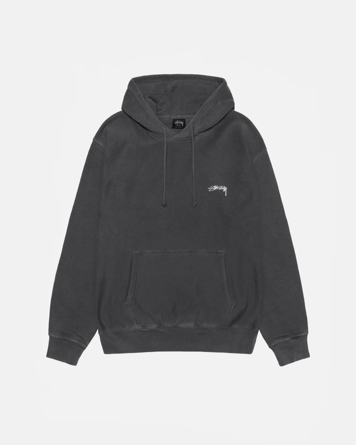 [International] Stussy Smooth Stock Pigmented Dyed Pullover Hoodie 24SS