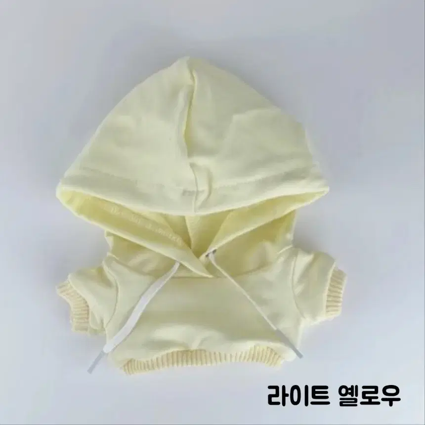 10cm 15cm 20cm 솜인형옷 심플 후드티 무속성 아이돌인형  의상