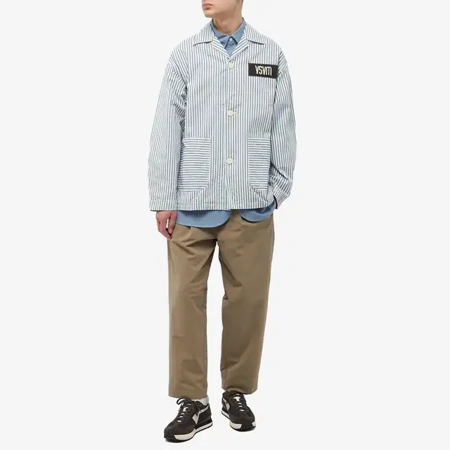 [3]비즈빔23AW SS COVERALL JKT 히코리HICKORY