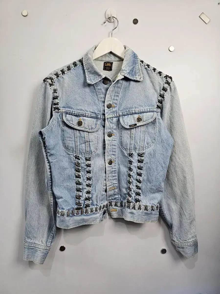 Lee Leash Detail Denim Jacket