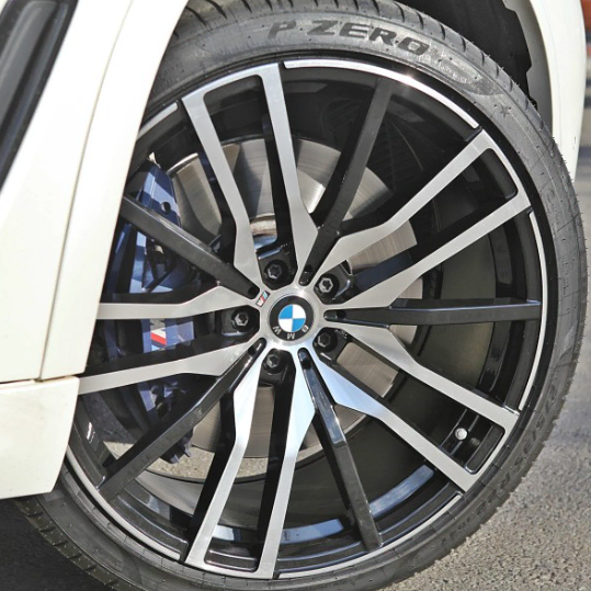 22인치 pcd 112 bmw g바디 742m 디자인 블랙폴리쉬 신품 휠