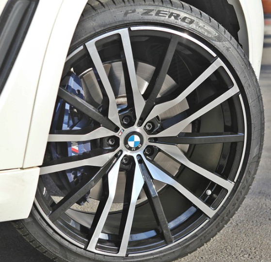 22인치 pcd 112 bmw g바디 742m 디자인 블랙폴리쉬 신품 휠