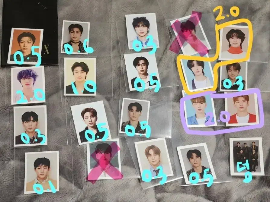 Monsta X photocard Increase bulk WTS