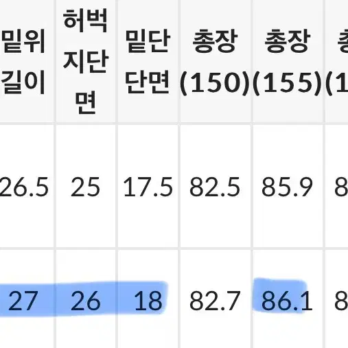 고고싱 프리미엄 흑청 일자바지