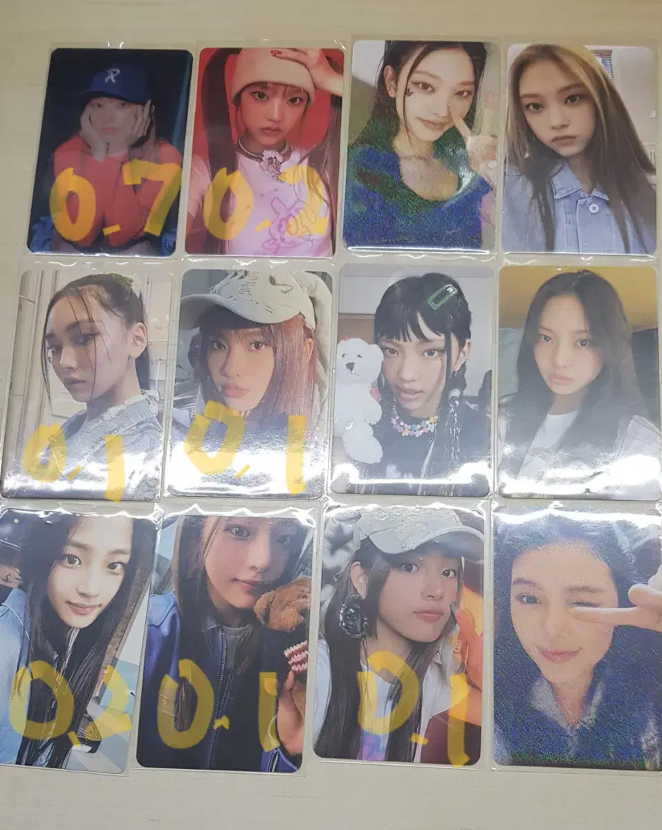 New Jeans photocard hanni minji danielle haerin hyein