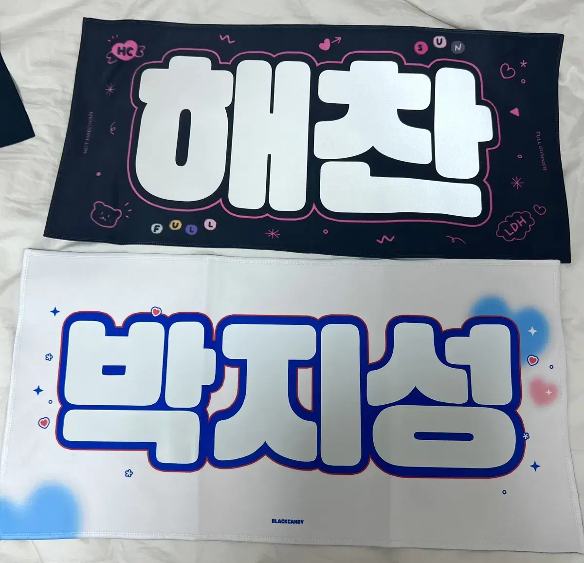 NCT Dream haechan jisung slogan wts nct 127 Fanmeeting