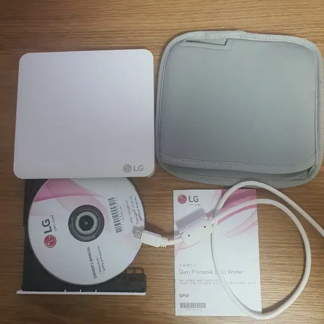 포터블 dvd wrighter LG GP50