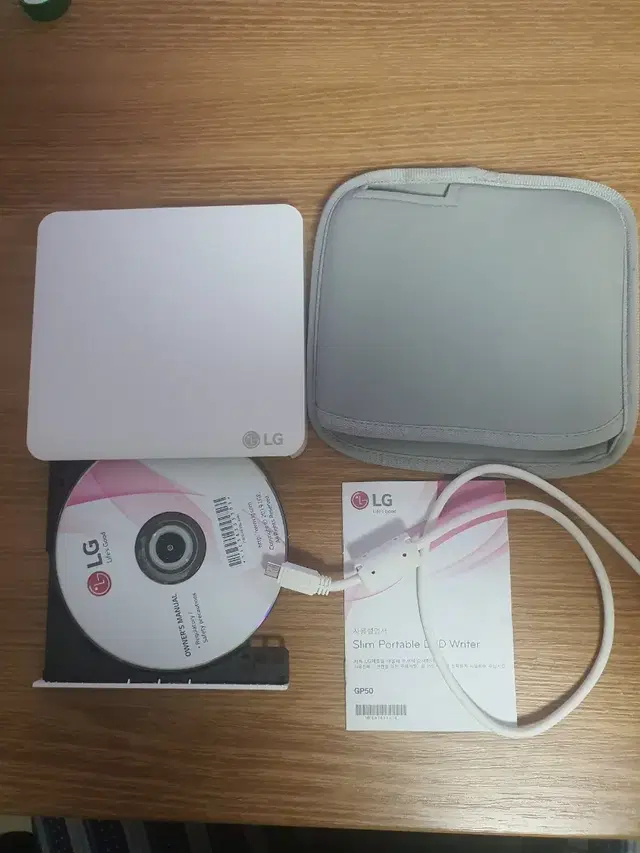 포터블 dvd wrighter LG GP50