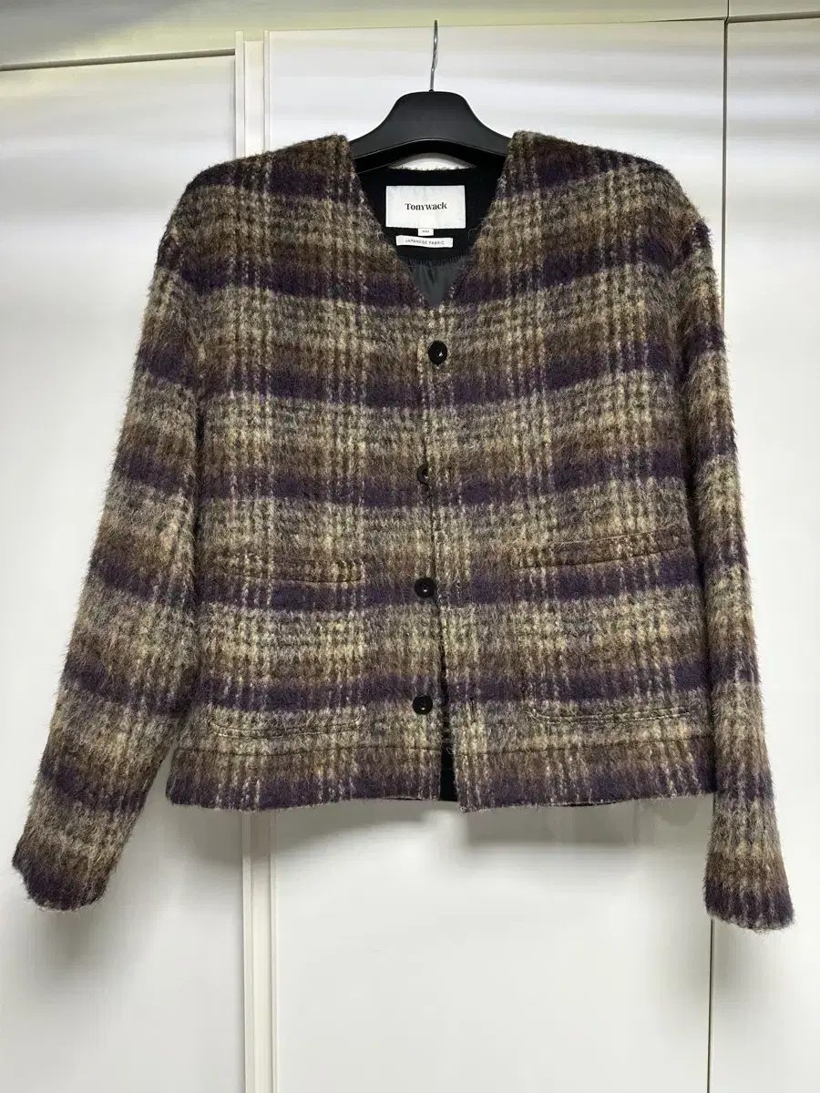 23FW Tony Weck Mohair Cardigan Blooming Camel L