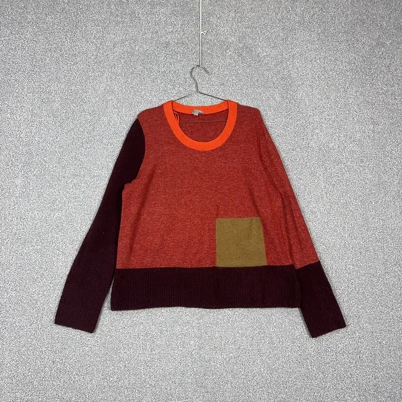 Course Multi-color wool knit L