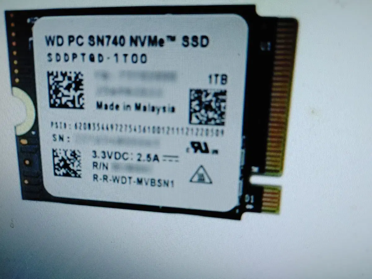 2230 ssd 스팀덱 1tb sn740 m2