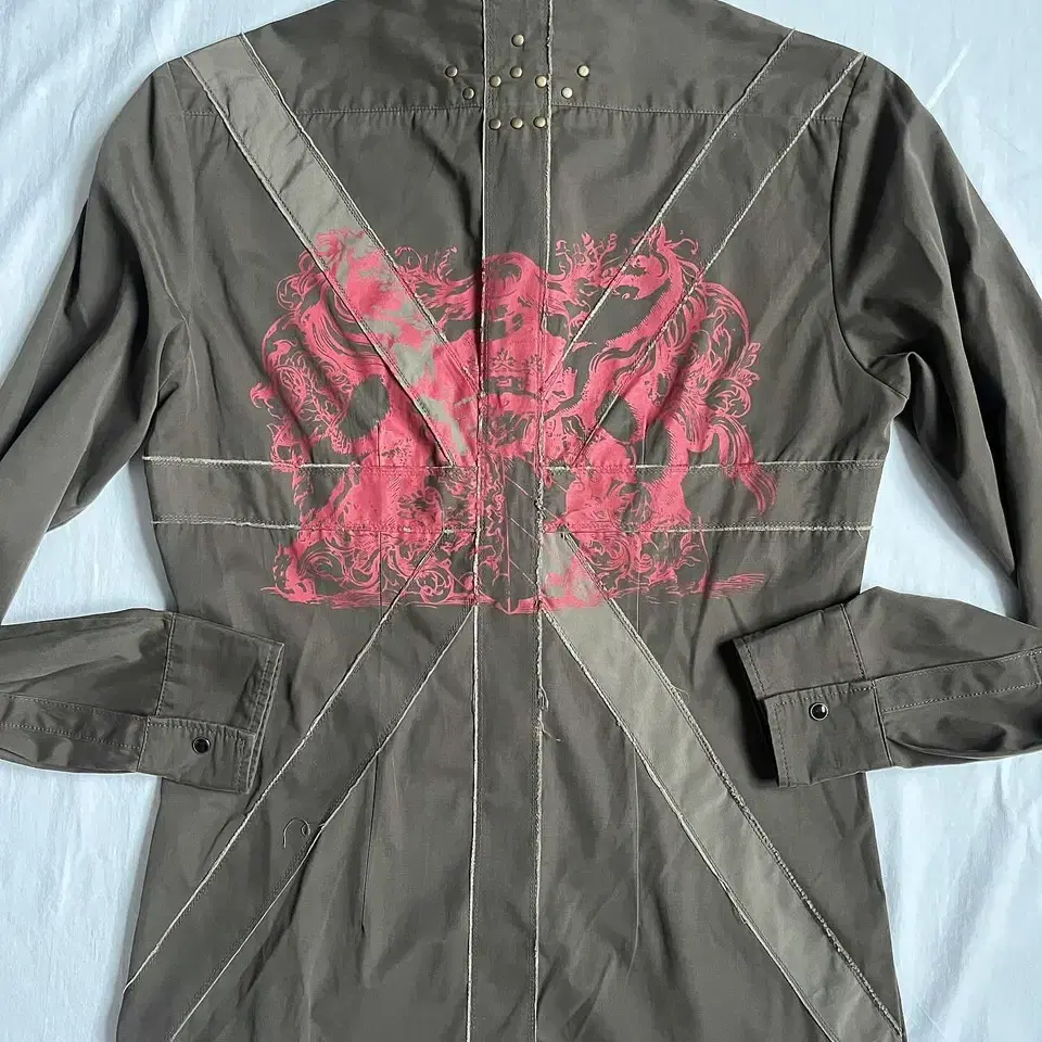 Casva Back Cross-Design Shirt