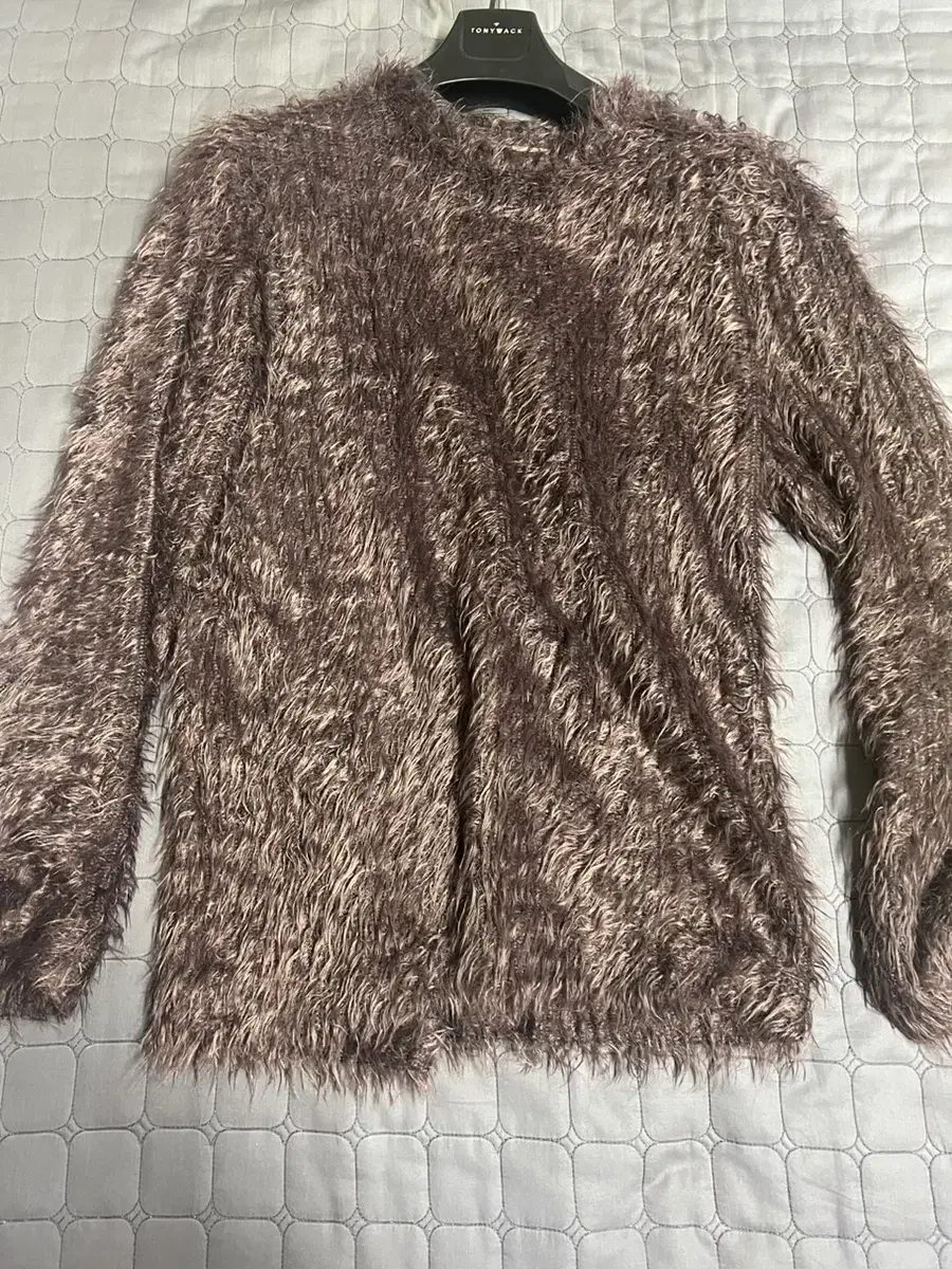 Seersucker Mohair Knit L