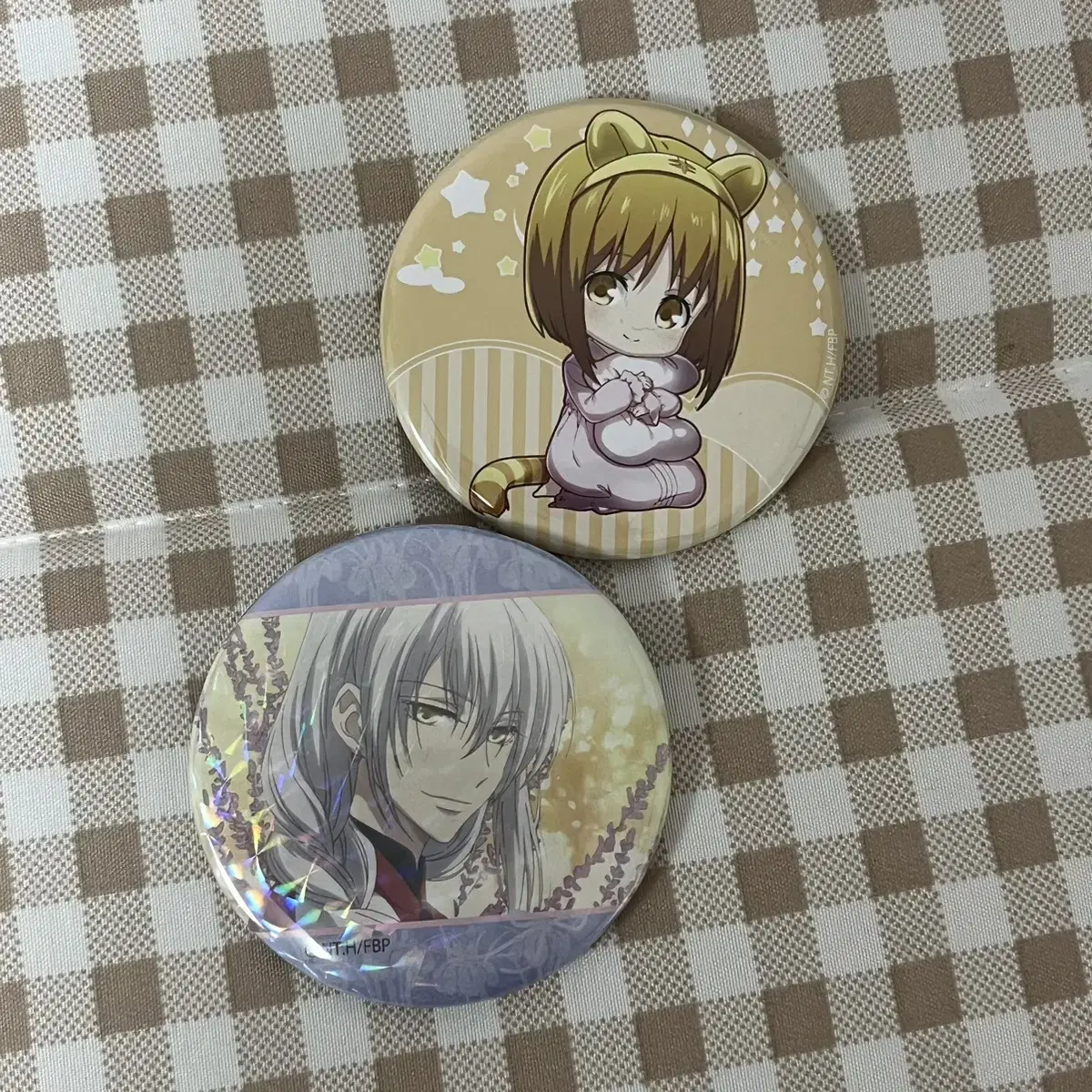 Fruits Basket Can Badge Soma Kisa Soma Ayame