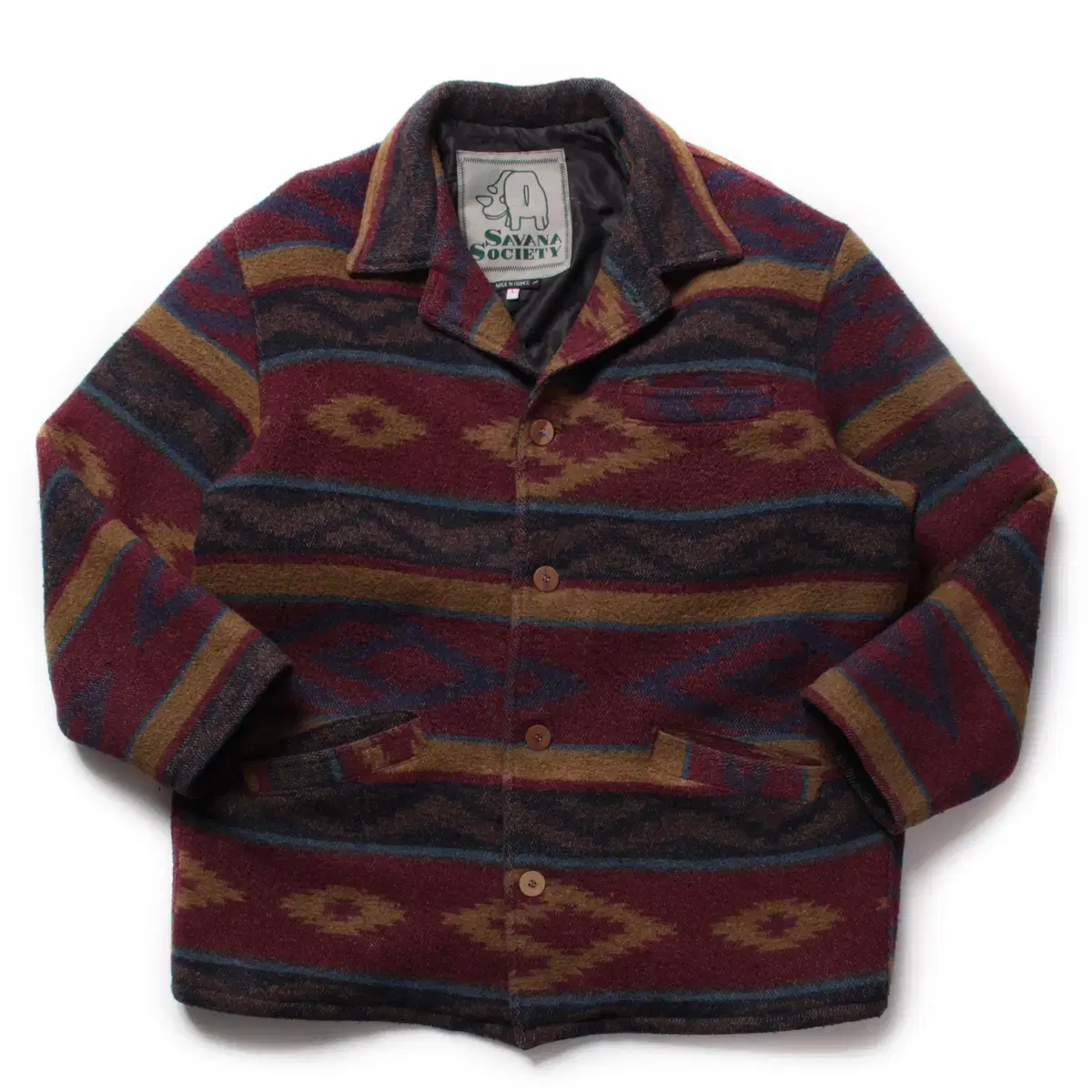 Made In France Savana Navajo Wool Jacket