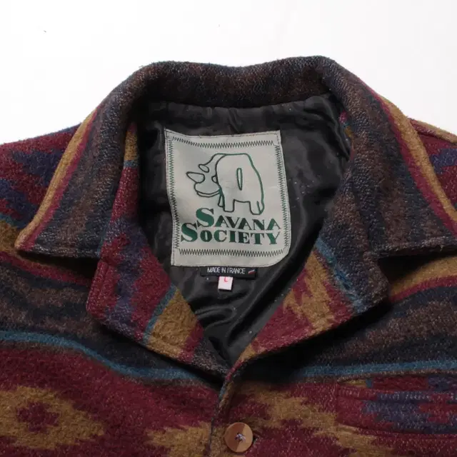 Made In France Savana Navajo Wool Jacket