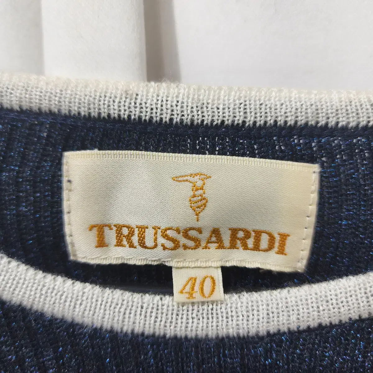 투르사르디 Trussardi 반팔 니트 티셔츠