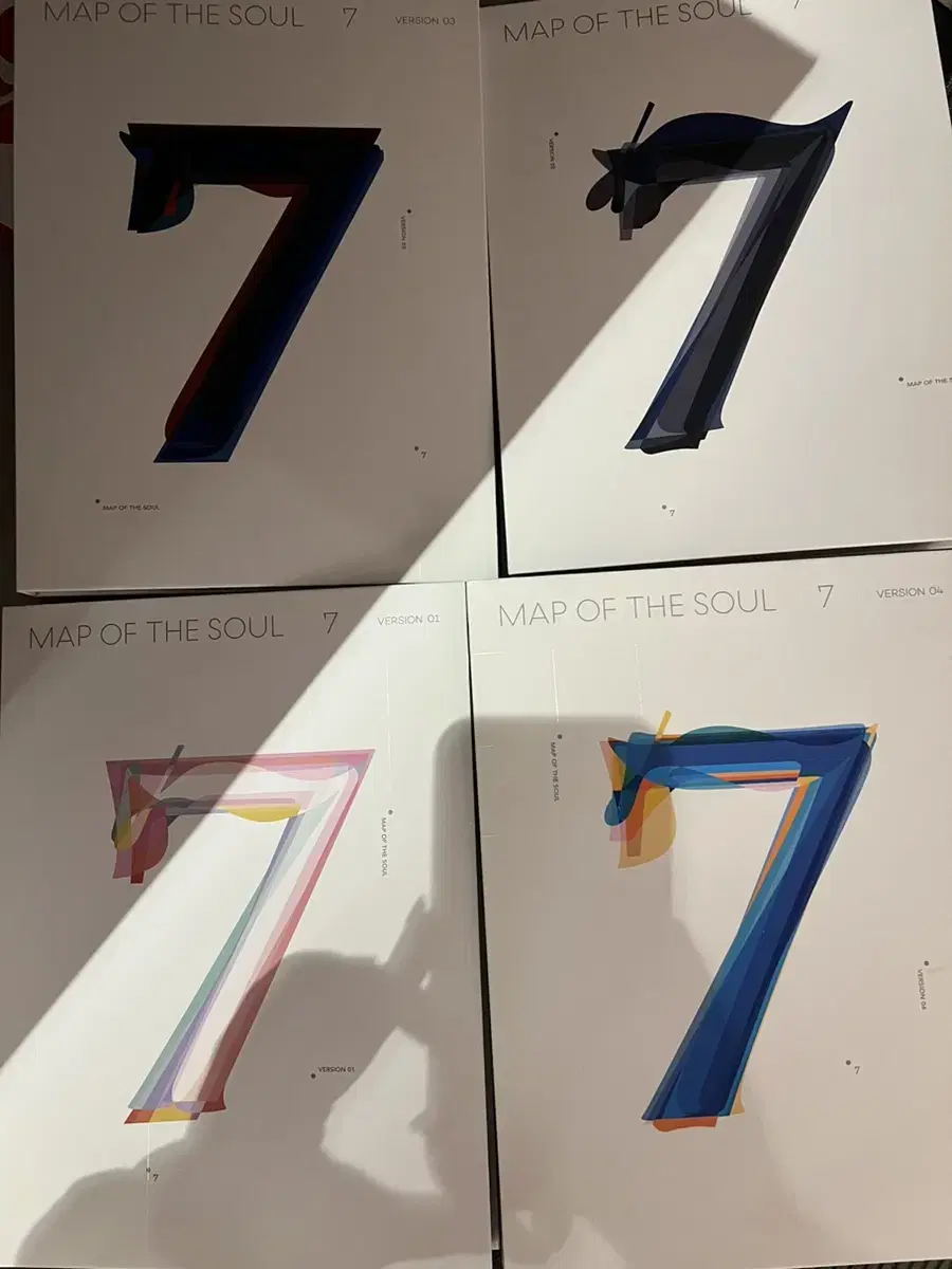 BTS Map of the Soul7 album bulk Full Set