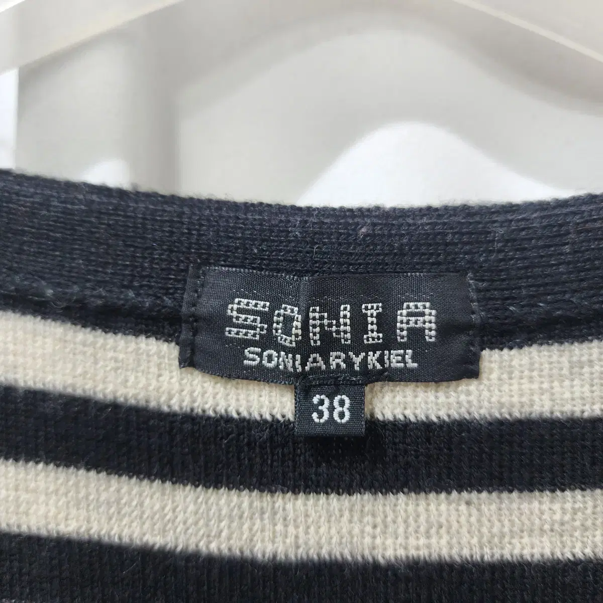 소니아리켈 SoniaRykiel 줄무늬 스트이프 반팔 니트