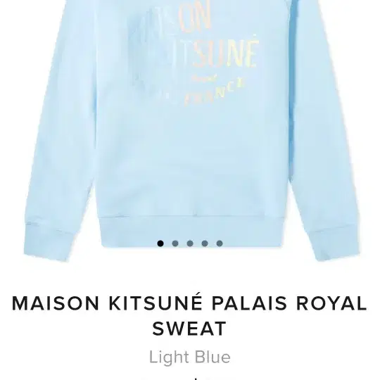 메종키츠네 맨투맨 PALAIS ROYAL SWEAT