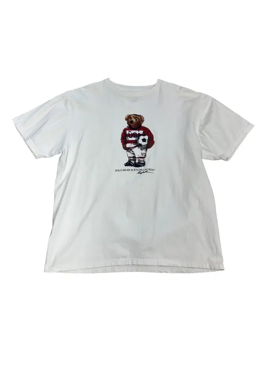 [XL] Polo Ralph Lauren Bear USA Made Vahn Tee