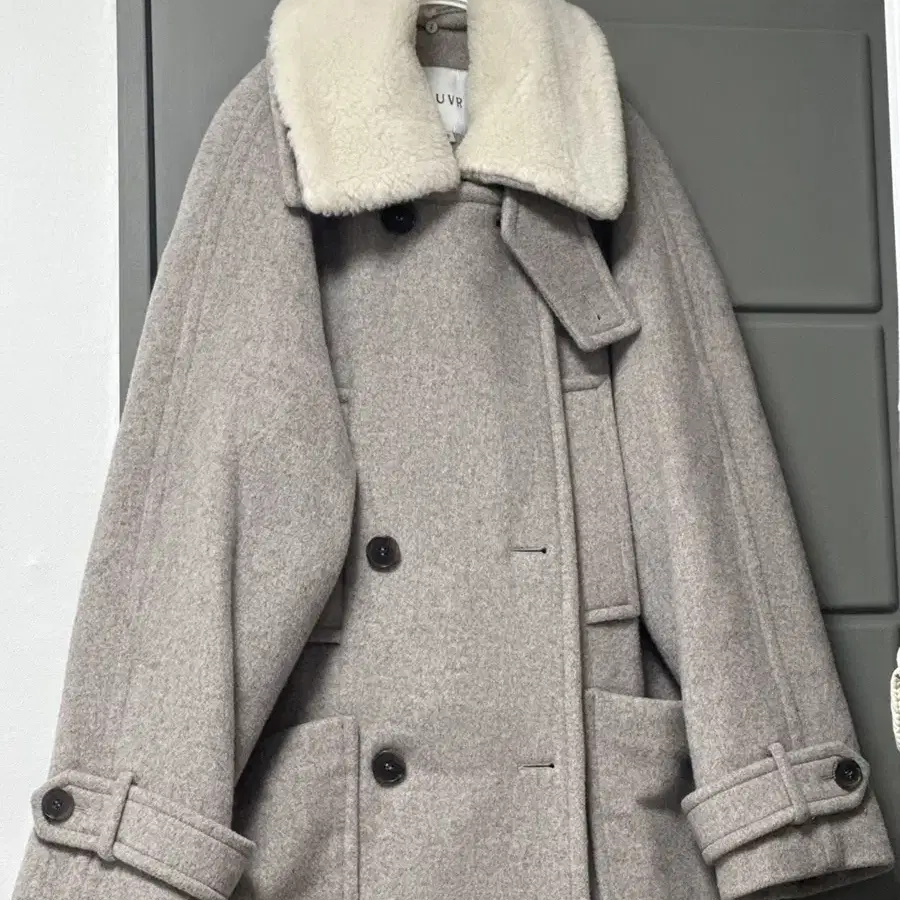 루에브르 코트 Over fit double coat SW0WC403