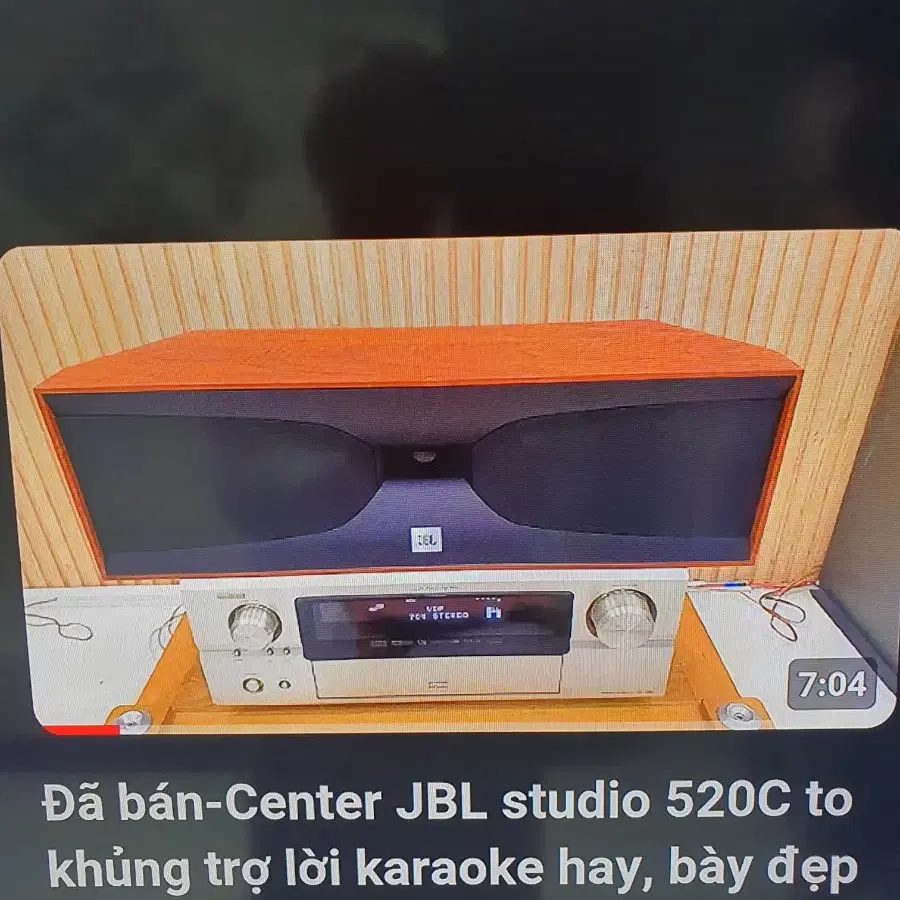 JBL studio520c 센터 스피커