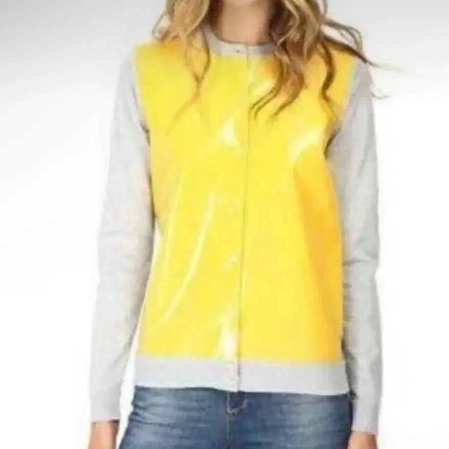 marc by marc jacobs yellow cardigan