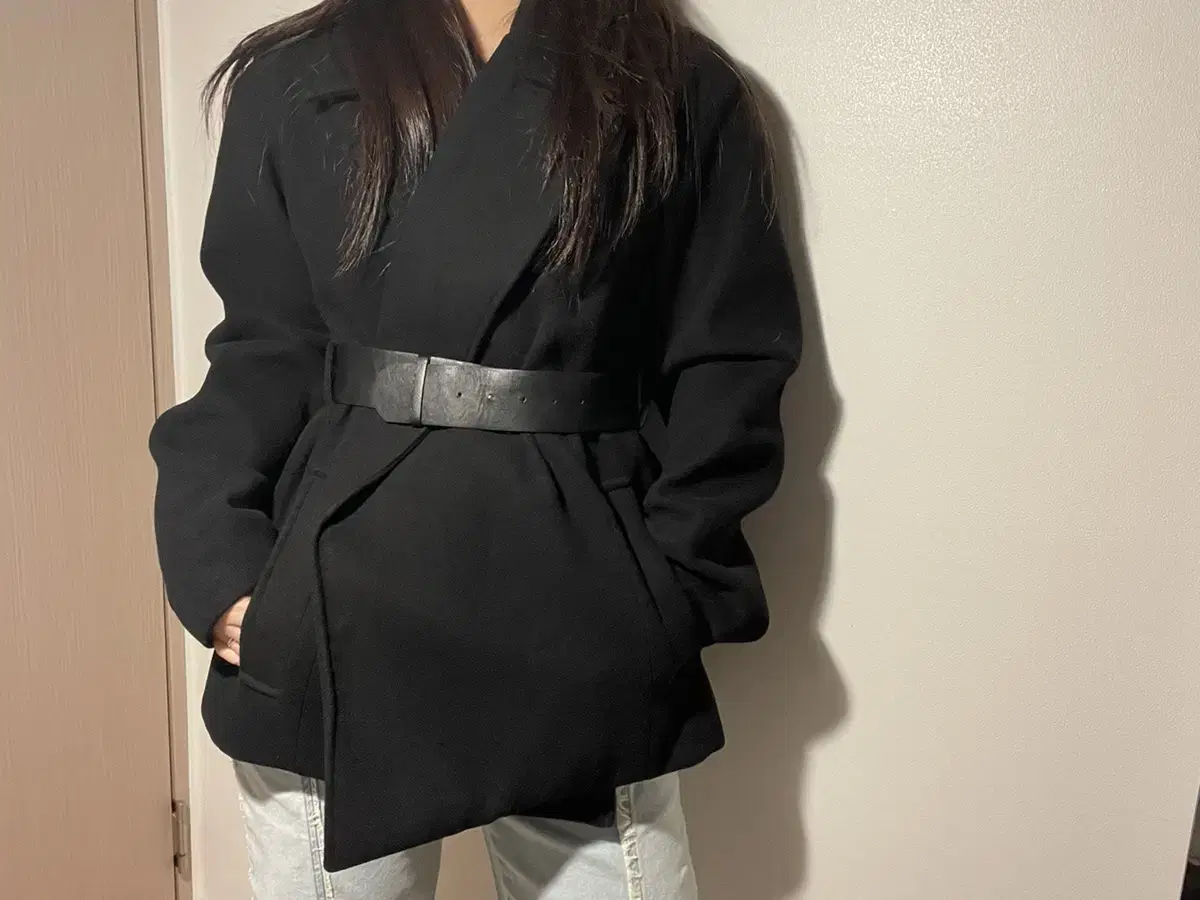 belt coat jacket