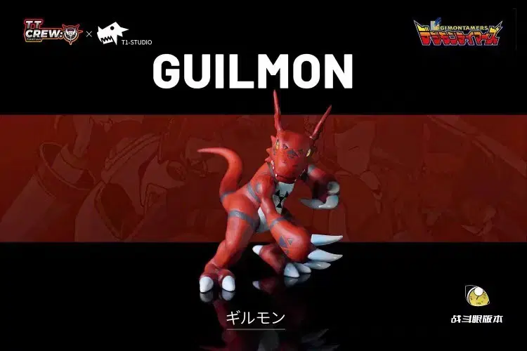 (Spot)T1 Gilmon Resin Digimon Figures Digimon Resin