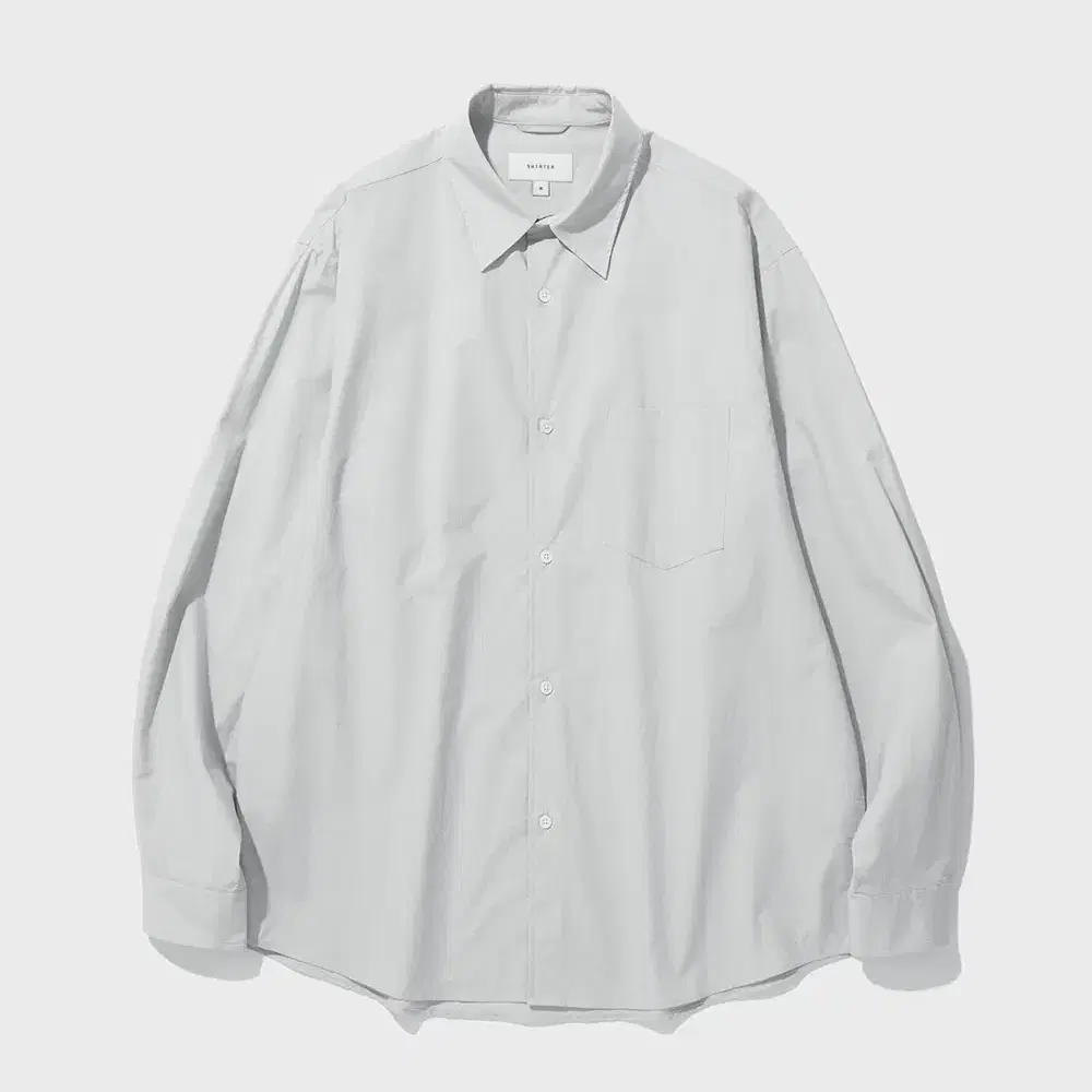 셔터 / 24SS STABLE SHIRT (SILVER) / L