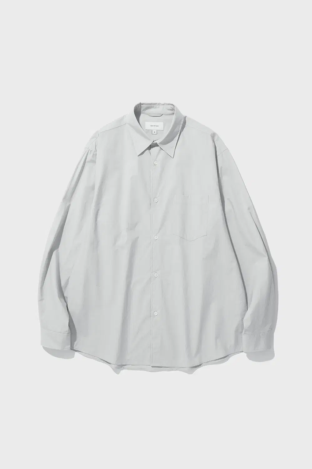 셔터 / 24SS STABLE SHIRT (SILVER) / L