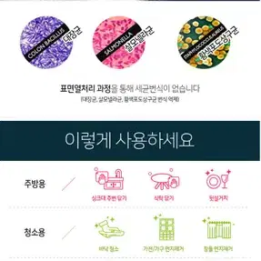 [새제품] 빨아쓰는 목화솜 행주 세트 (대 30매 + 중 30매)