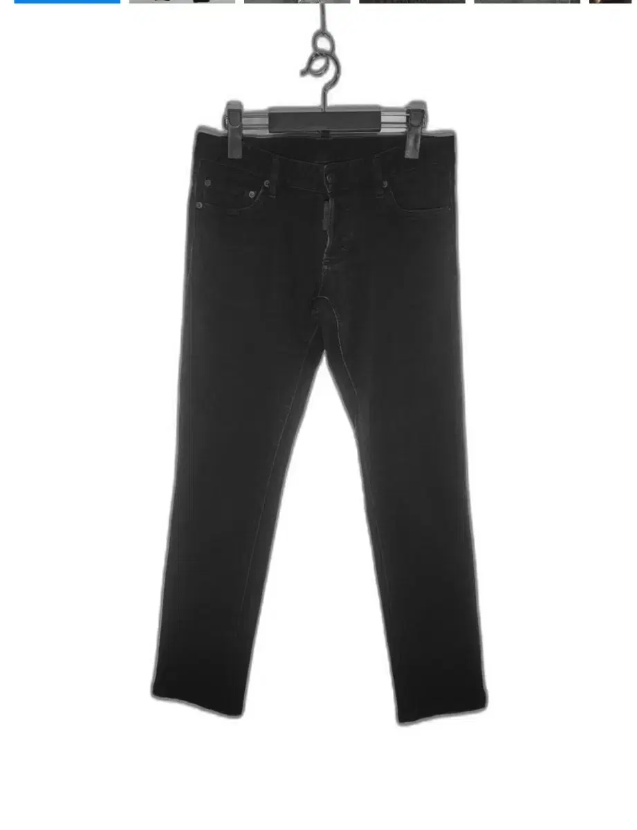 DSQUARED2  BLACK DENIM 디스퀘어드 연블랙 스판진