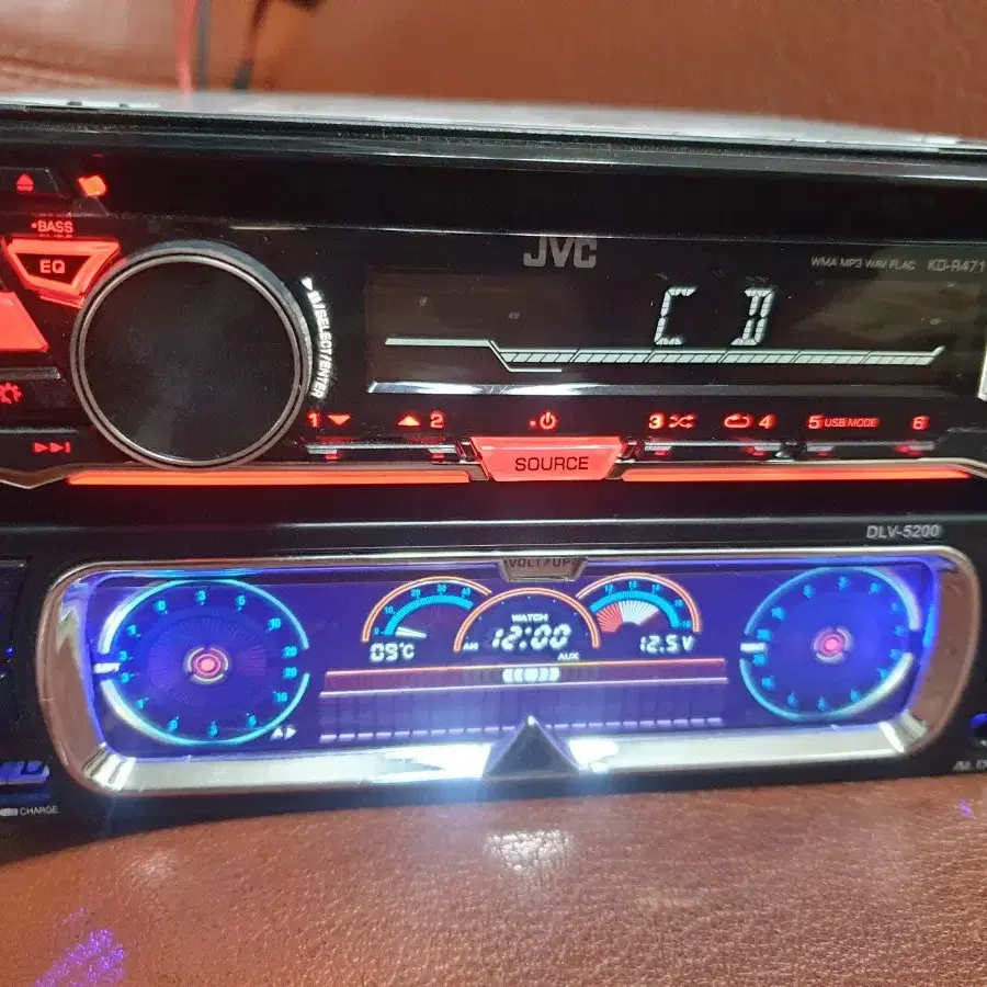 JVC KD-R471 1딘 CD.MP3.USB.AUX 카오디오