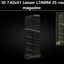 [실탄창] 랜서 시스템 L5AWM 5.56 AR 소총 탄창 (탄)