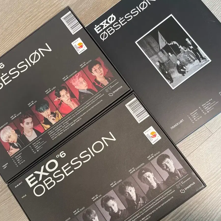 엑소 앨범 OBSESSION - The 6th Album